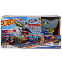 Hot Wheels City Ultra Shark Car Wash